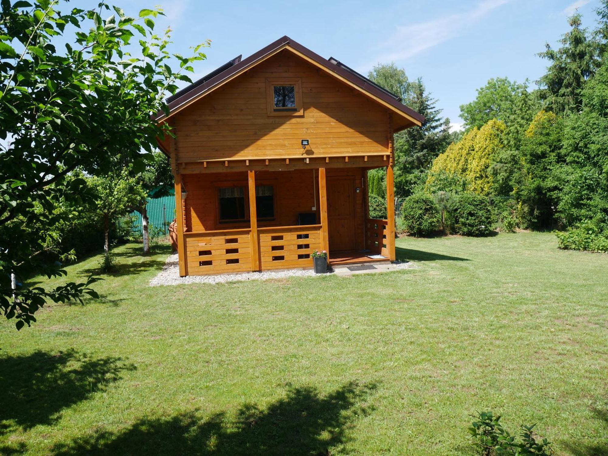 Domek Letniskowy Drewniany Nad Jeziorem Strzeszowskim Nowy エクステリア 写真