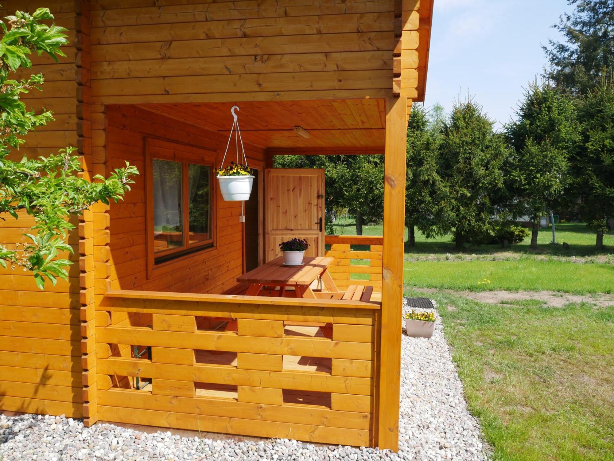 Domek Letniskowy Drewniany Nad Jeziorem Strzeszowskim Nowy エクステリア 写真